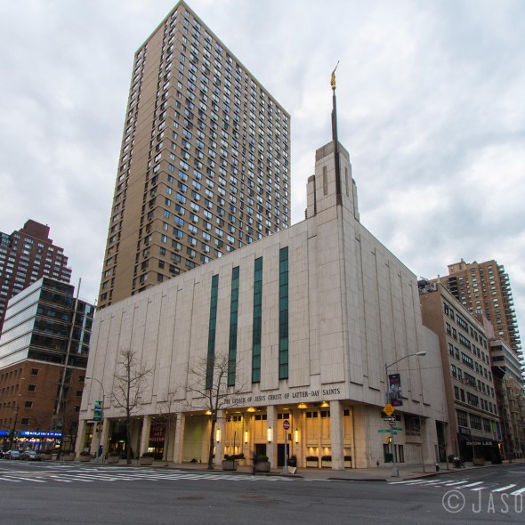 Photo of the Manhattan New York Temple