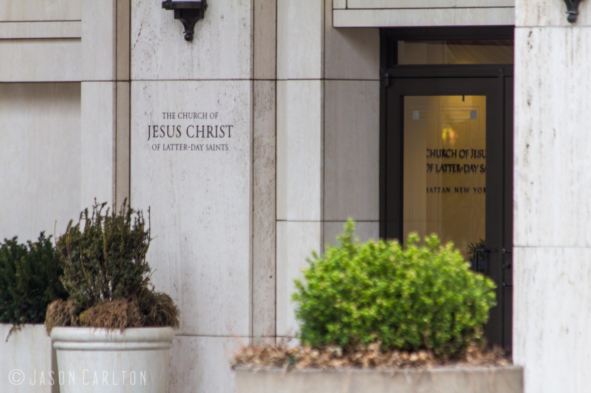 Photo of Manhattan New York Temple Entrance