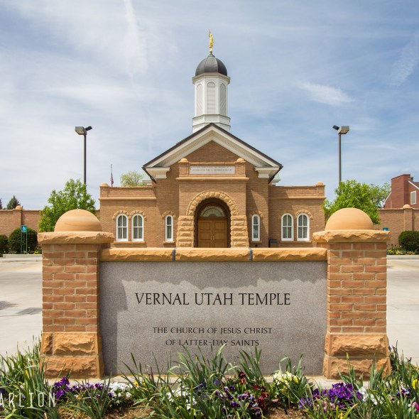 photo of the Vernal Utah Temple